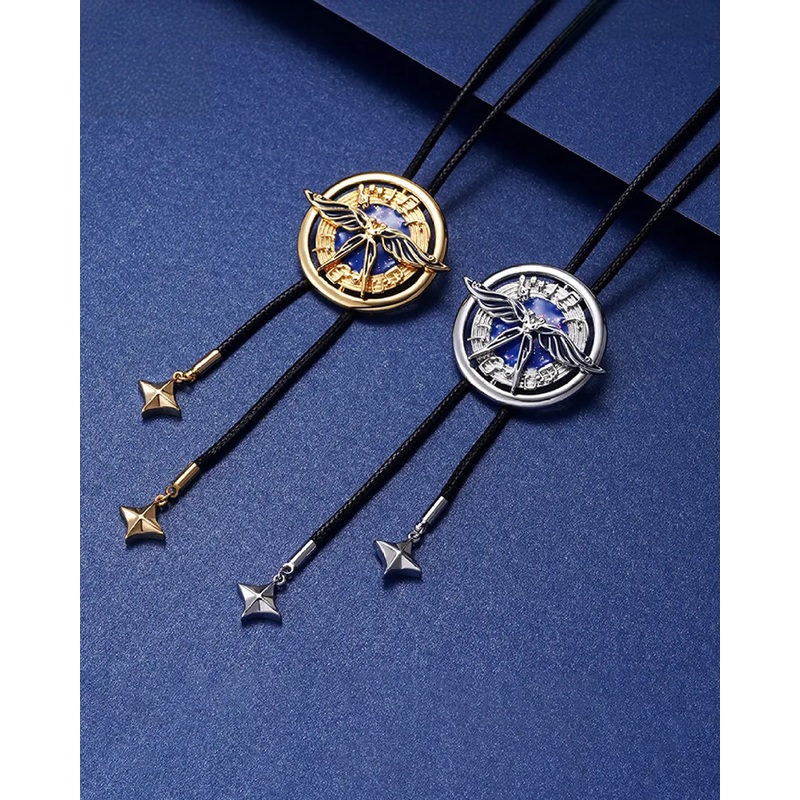 Genshin Impact Melodies of an Endless Journey Wind Glider Necklace Gold