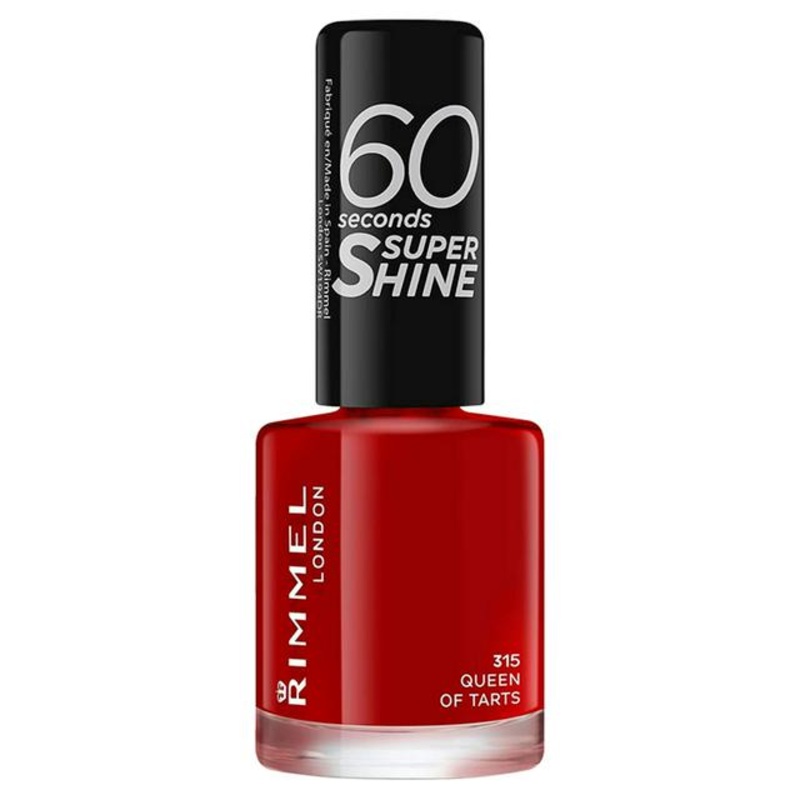 Rimmel London 60 Seconds Super Shine Nail Polish 315 Queen Of Tarts