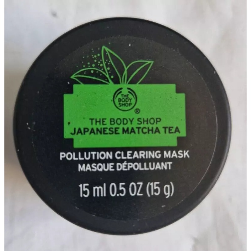 Body Shop Japanese Matcha Tea Pollution Clearing Mask 15ml  The Body Shop
