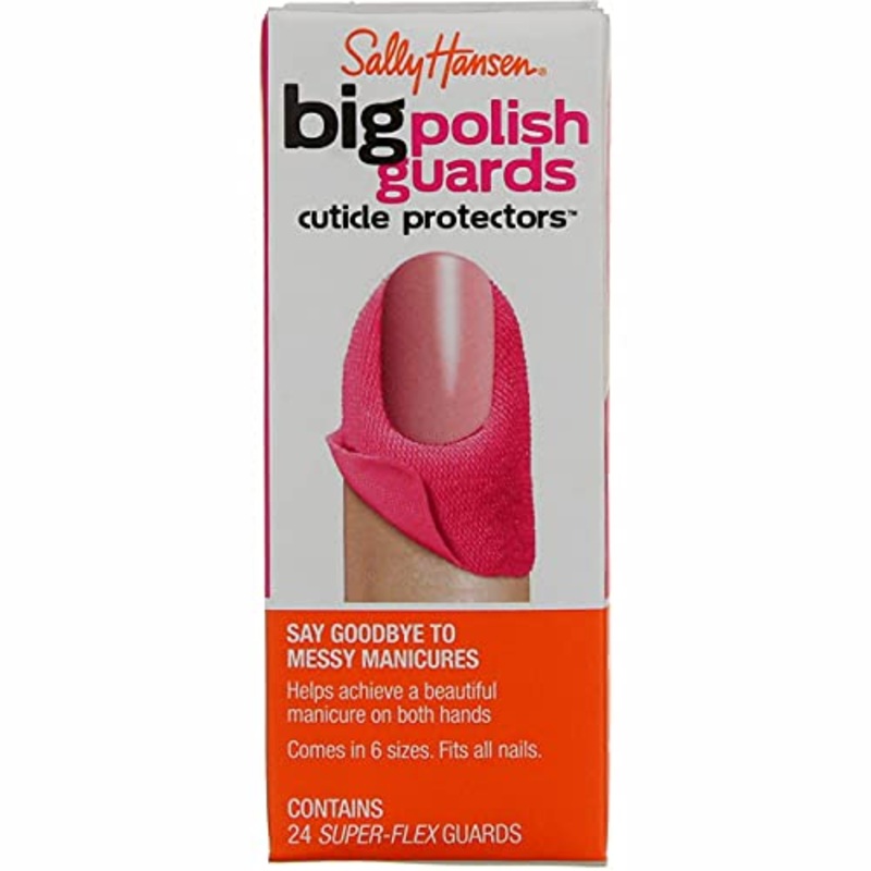 Sally Hansen Big Polish Guards Cuticle Protectors 24 Count (2 Pack)