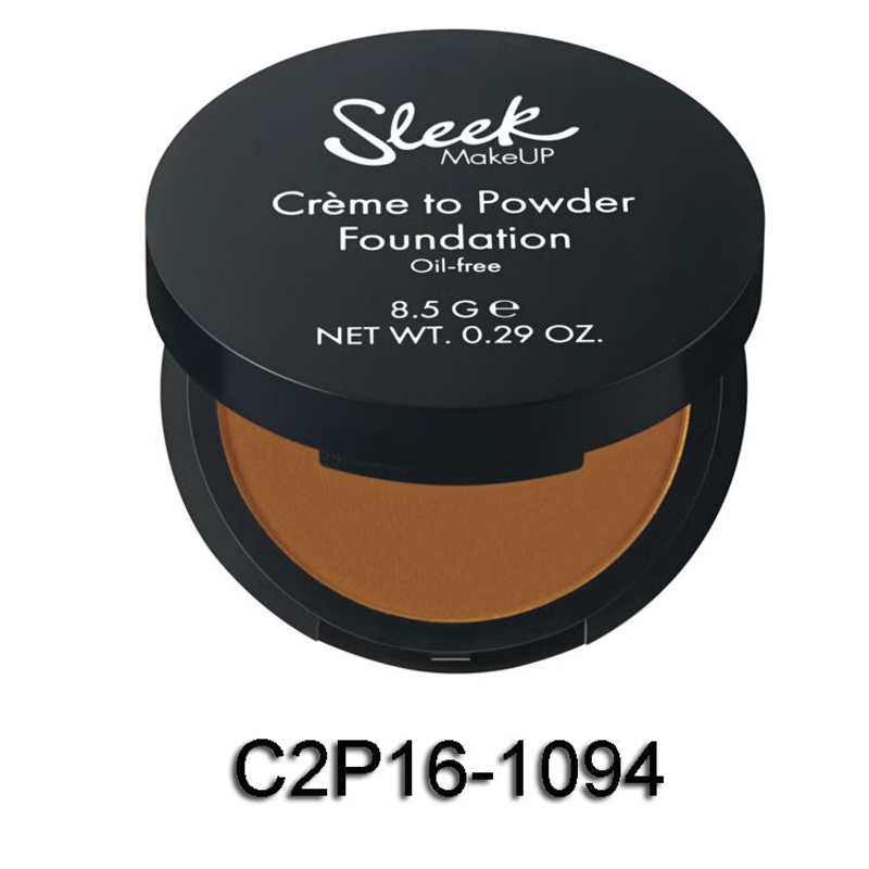 Sleek Make Up Creme to Powder Foundation Oil Free & Matte C2P16-1094