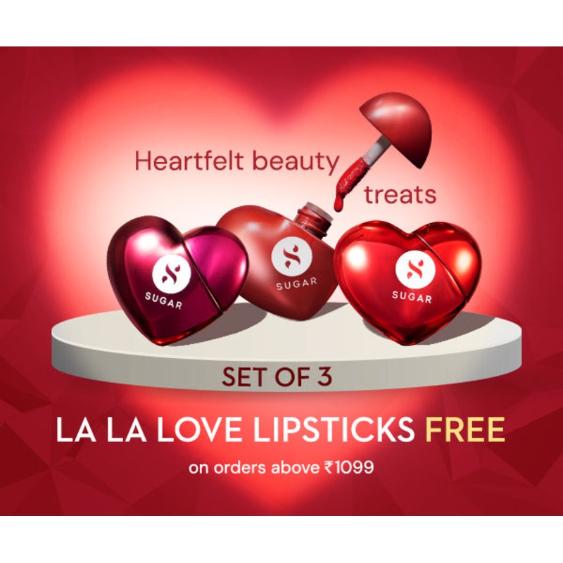 La La Love 18HR Liquid Lipstick – Set of 3 (Gift)