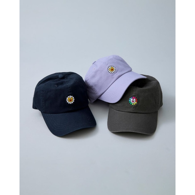 NewJeans x MURAKAMI BASEBALL CAP Black