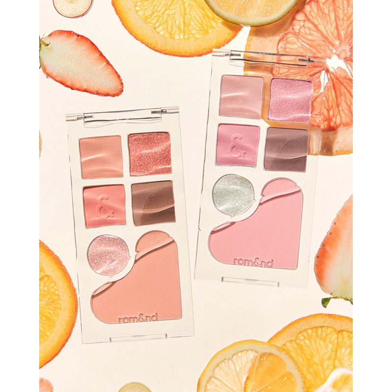rom&nd Bare Layer Palette #01 Apricot Mood