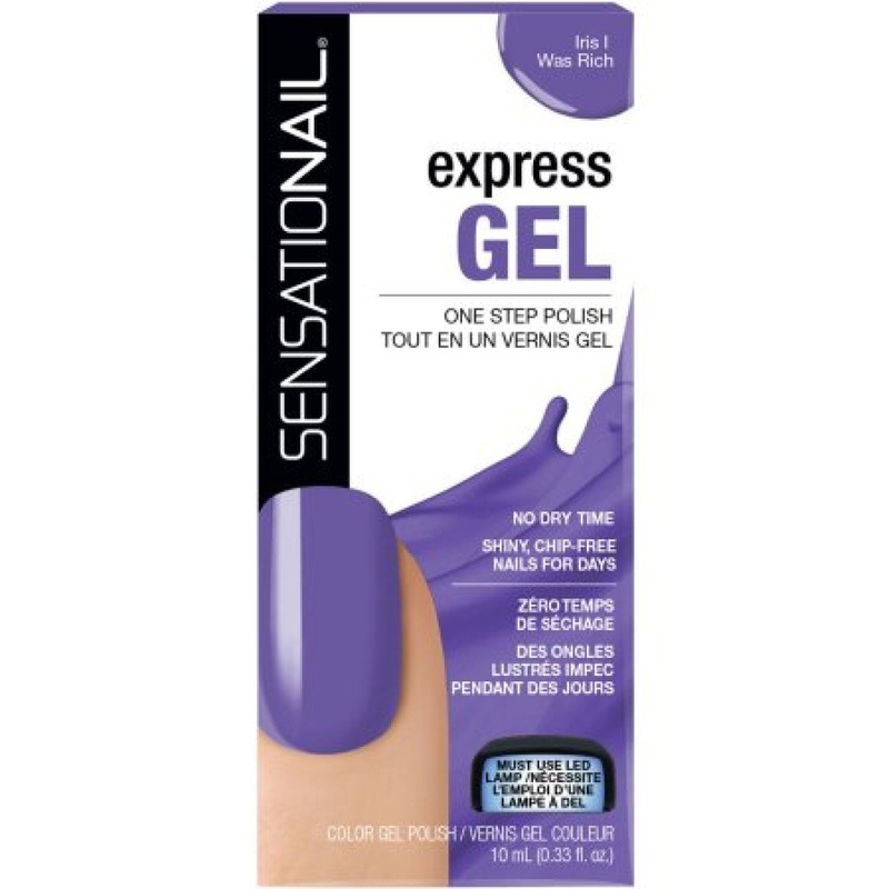 SensatioNail Express Gel Nail Polish Iris I Was Rich