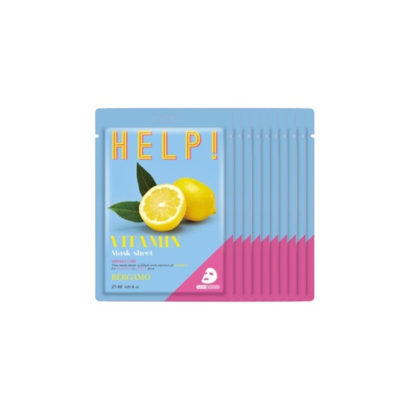 Bergamo Help! Mask Pack Vitamin 25ml *10ea
