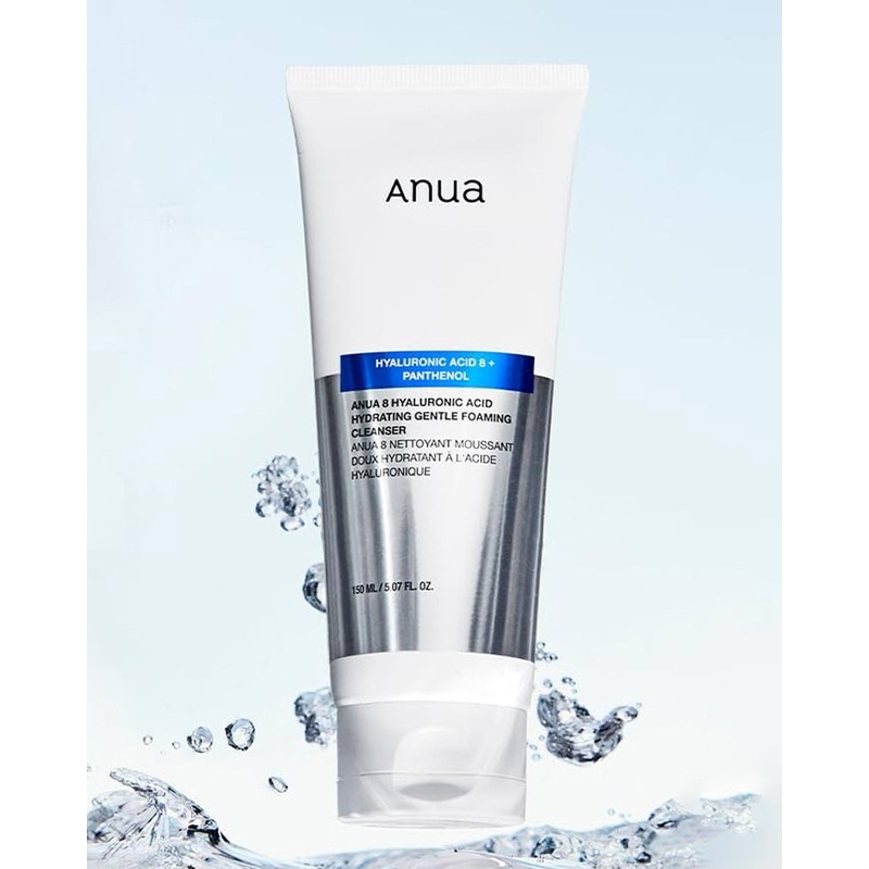 Anua 8 Hyaluronic Acid Hydrating Gentle Foaming Cleanser