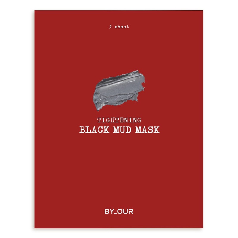 BY_OUR Tightening Black Mud Mask 1 Box (13g*3ea)