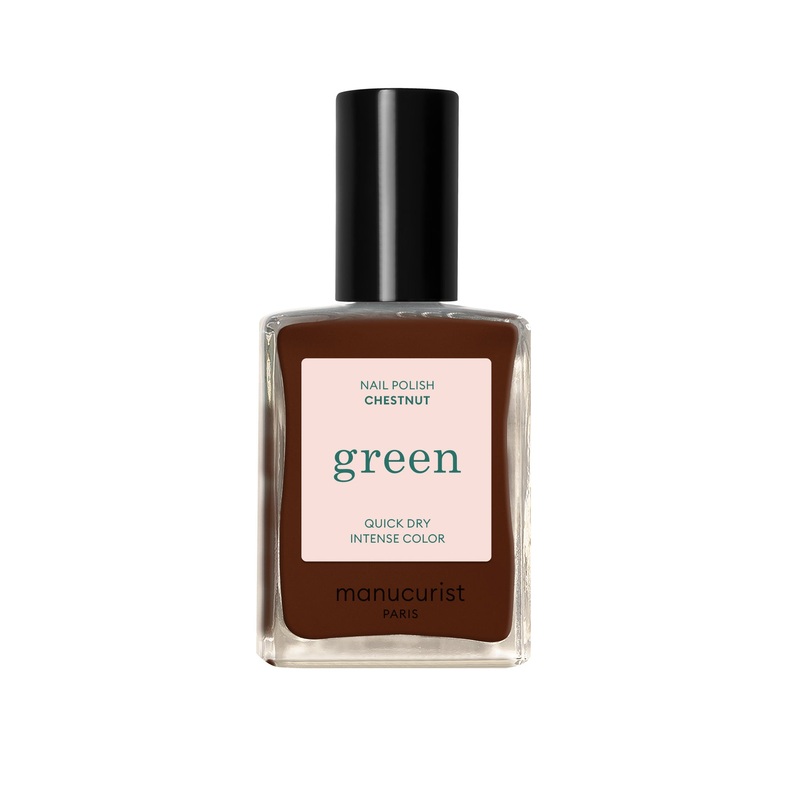 Green Natural Nail Polish Chesnut 15ml