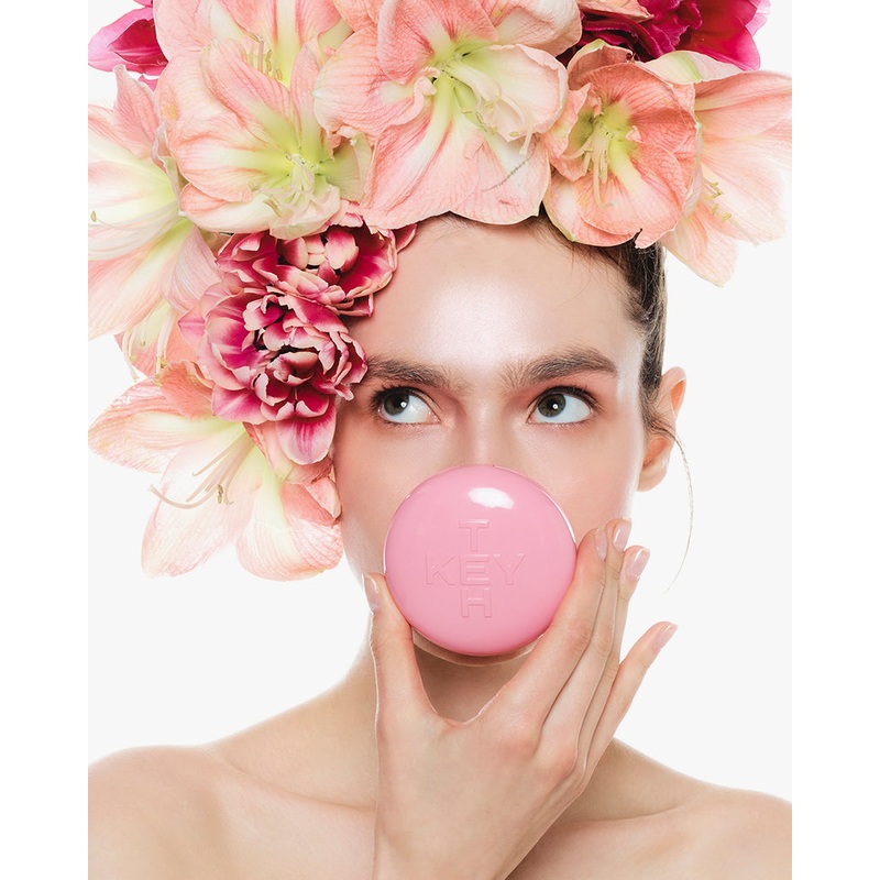 KEYTH Pink Magnet Cushion #01 Ivory Beige