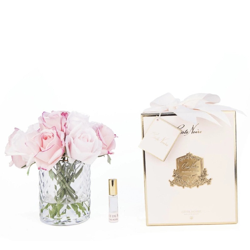 Cote Noire Herringbone Flower Mixed Rose Buds