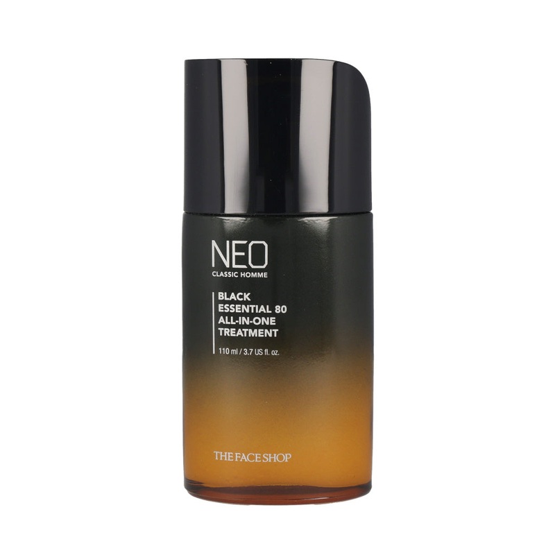 THE FACE SHOP NEO CLASSIC HOMME Black Essential 80 All in One Treatment 110ml