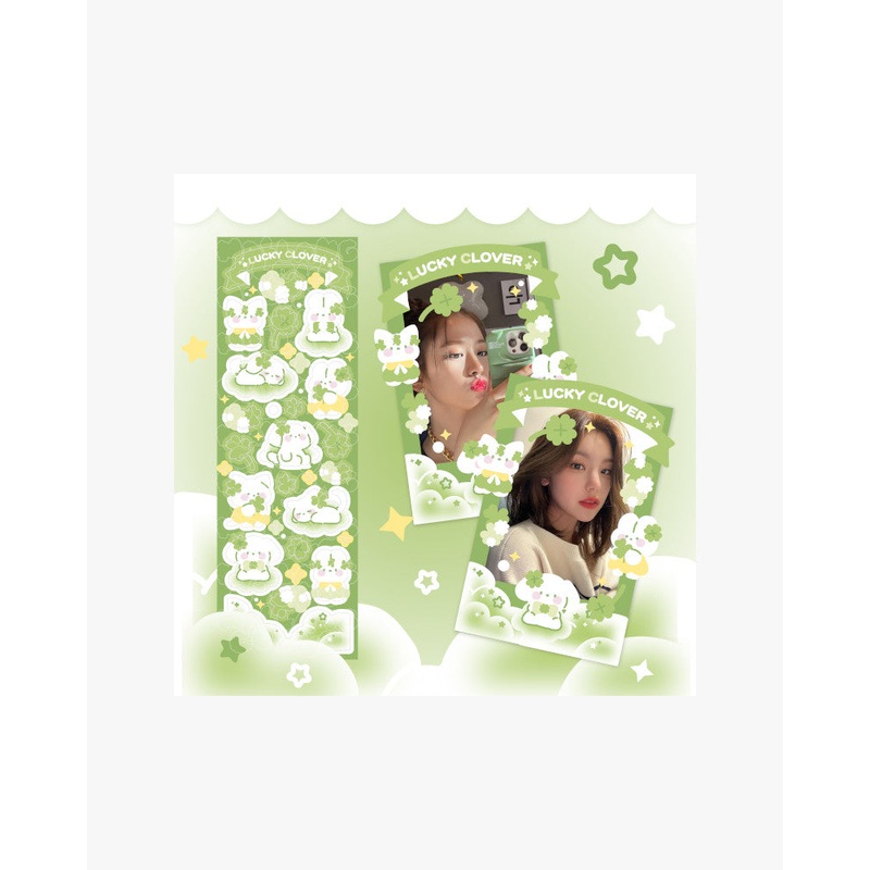 mallangcloud Lucky Clover Sticker Sheet