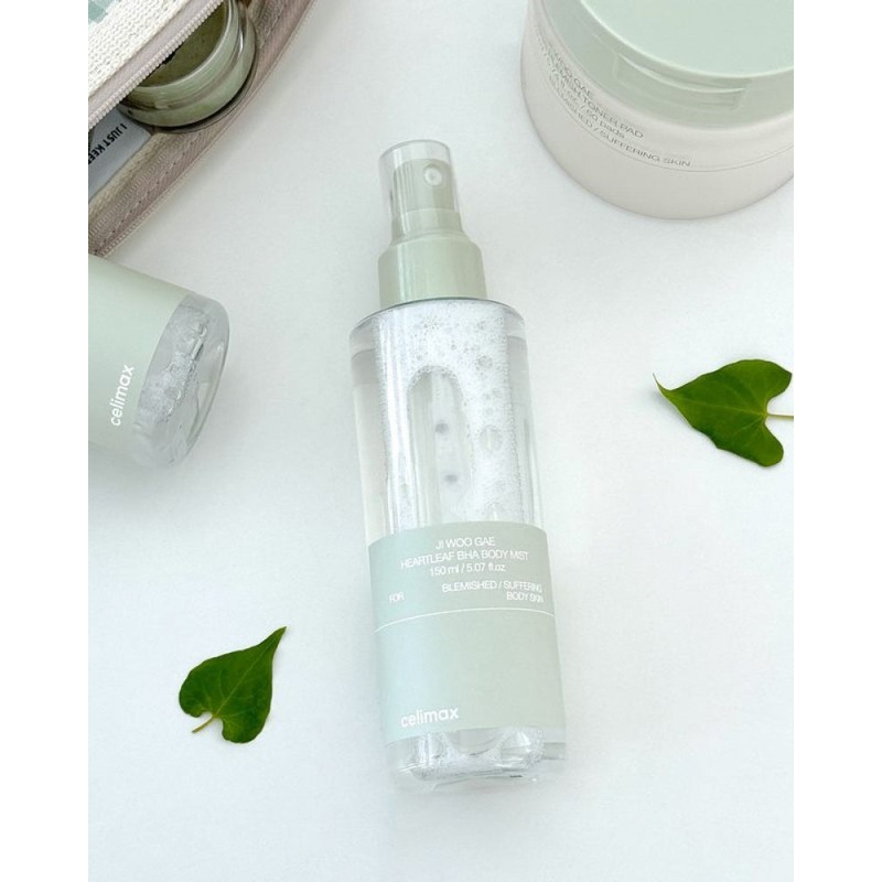 celimax Jiwoogae Heartleaf BHA Body Mist
