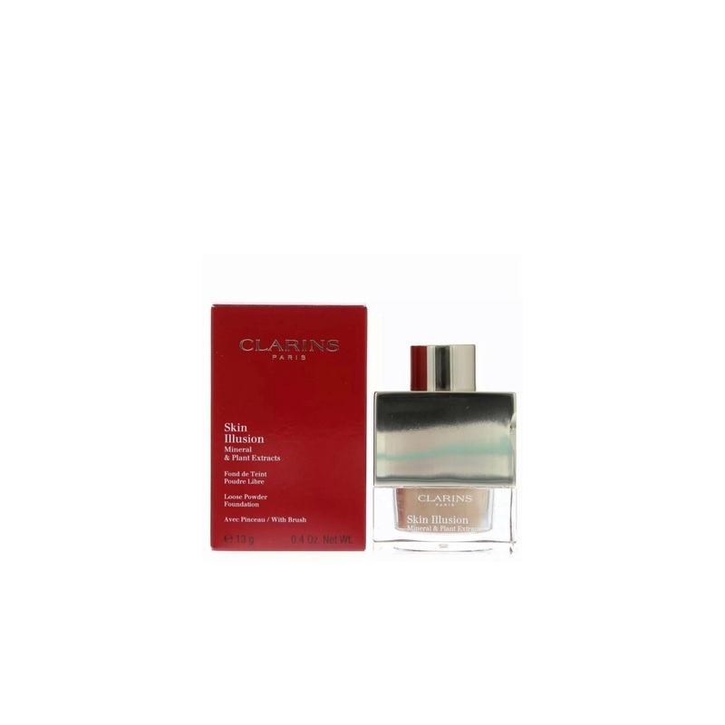 Clarins Skin Illusion Loose Powder Mineral Foundation Amber 112