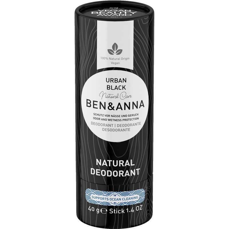 Natural Soda Deodorant Stick | Urban Black