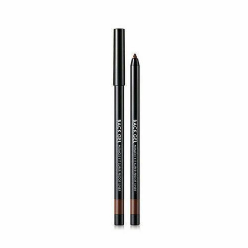 TONYMOLY Back Gel Miracle Fit Super Proof Liner (0.5g) #1 True Black