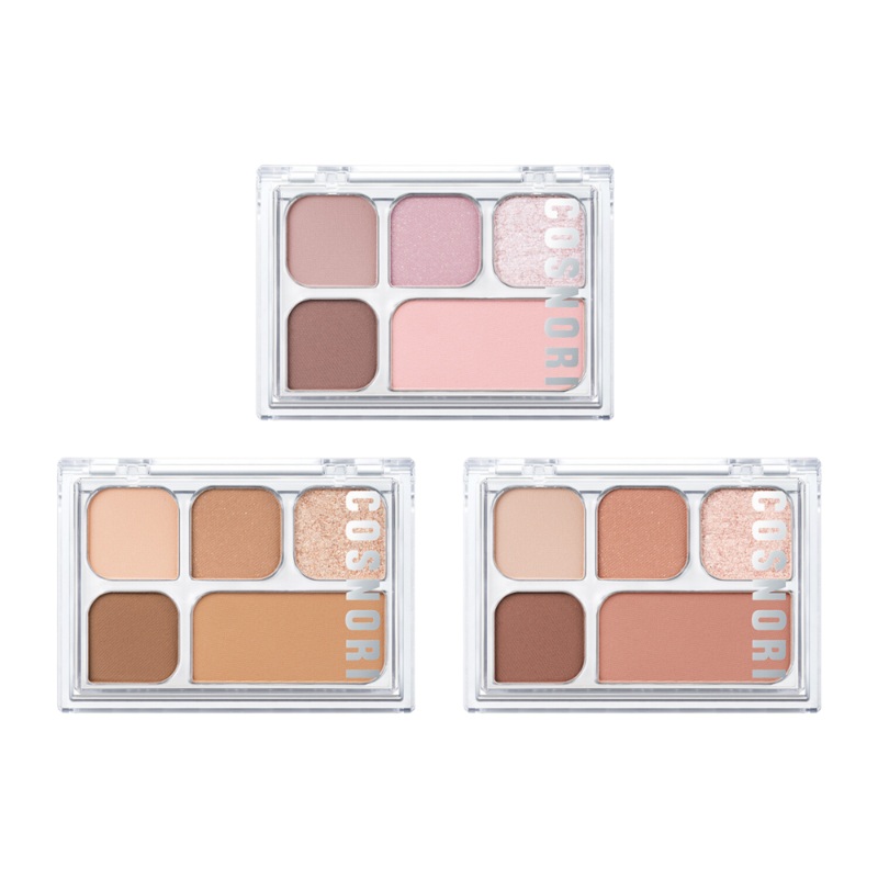 COSNORI My Moment Eye Palette 6.2g 3 colors 01 Misty Mute