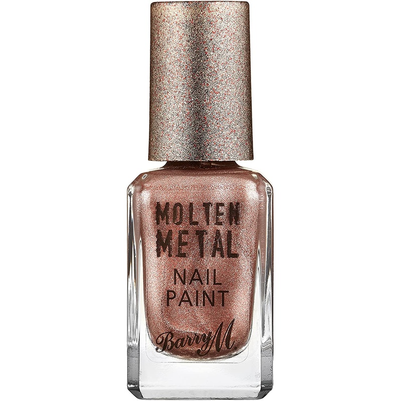Barry M Molten Metal Nail Paint Pink Ice