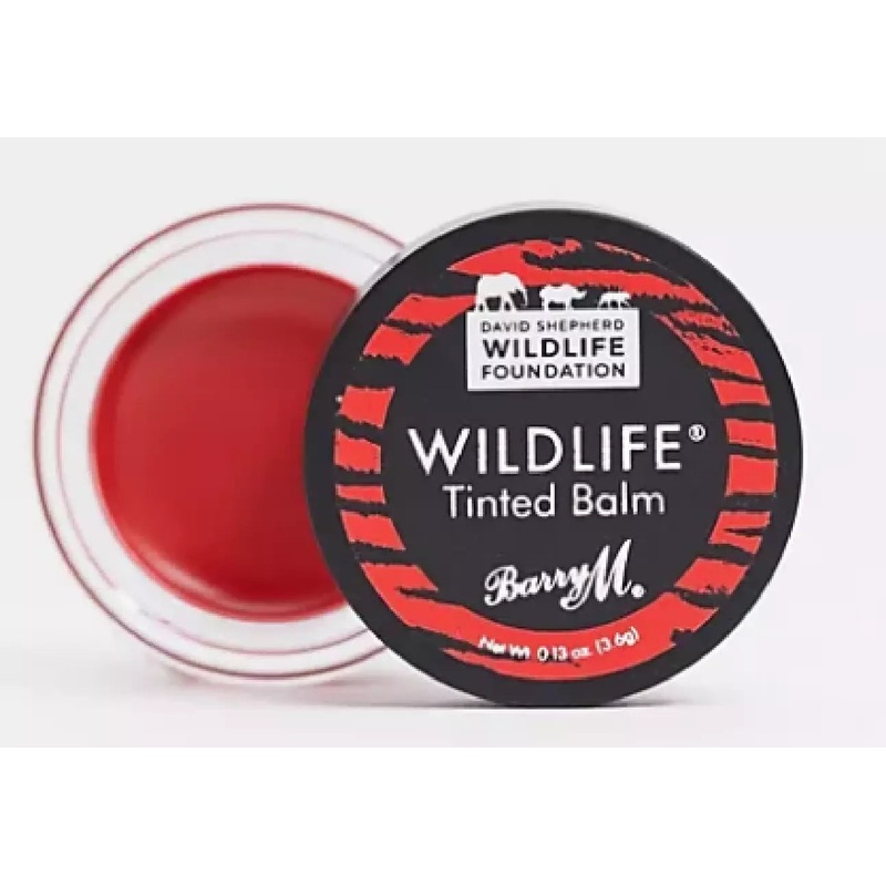 Barry M Wildlife Tinted Lip Balm Untamed Red
