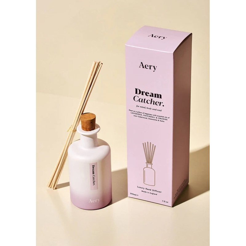 Dream Catcher Reed Diffuser – Lavender Patchouli and Orange – Aery Living