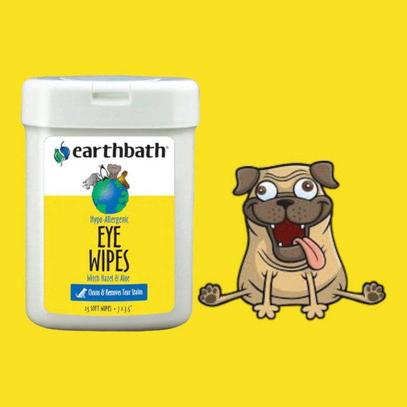 Dog Eye Wipes Earthbath – 25’s