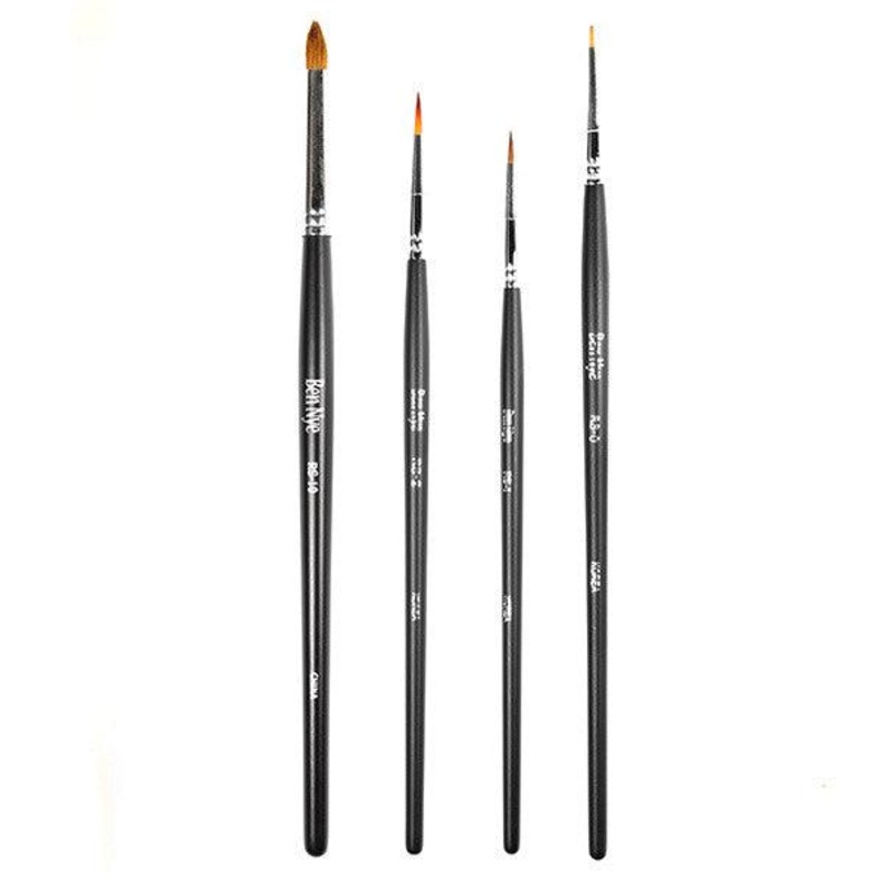 Ben Nye Makeup Brush – Round RS-0 Extra Fine/Sable