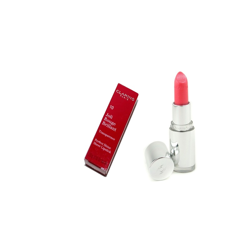 Clarins Joli Rouge Brilliant Lipstick Sorbet 10