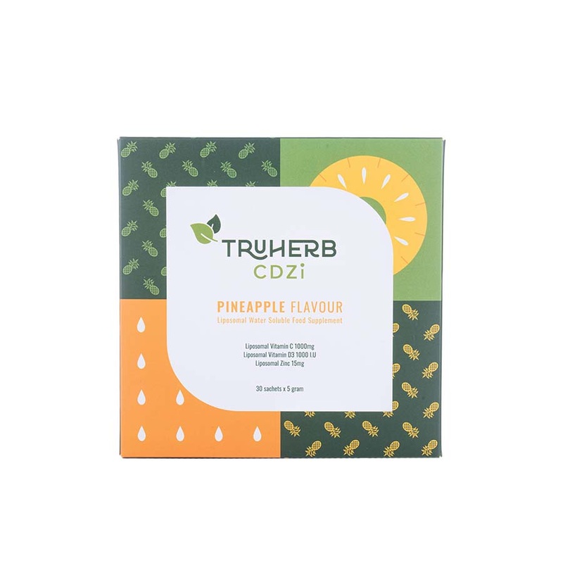 CDZI Liposomal Water Soluble Food Supplement (Pineapple Flavour) 30 sachets