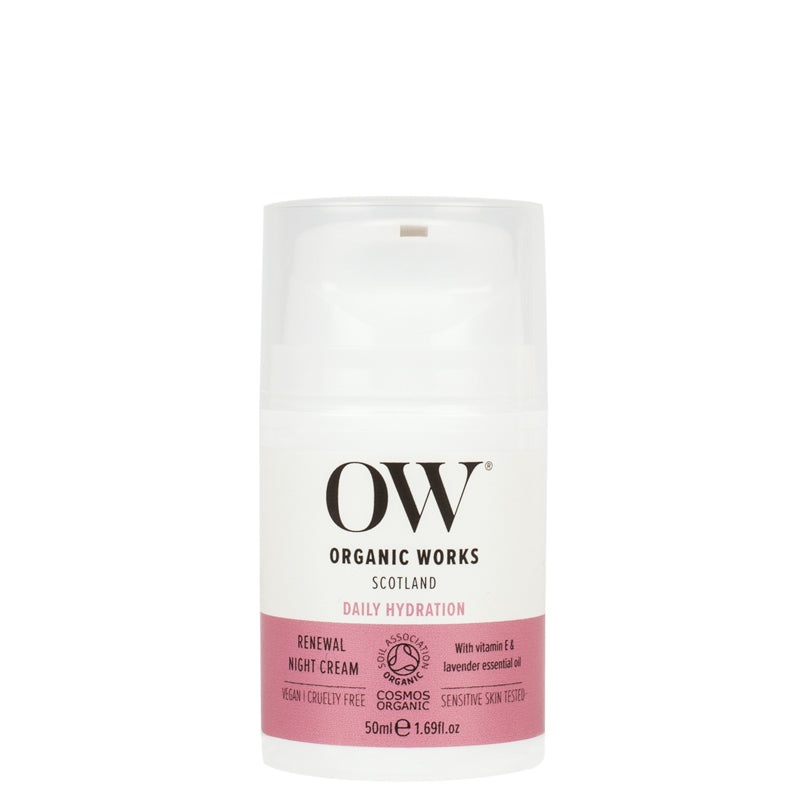 Organic Works Renewal Night Cream 50ml