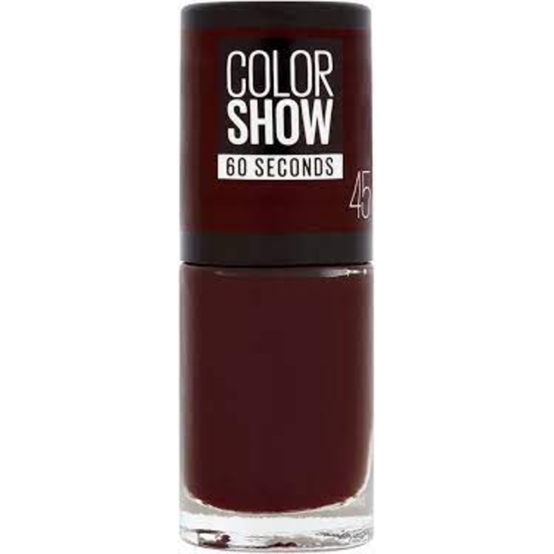 Maybelline Color Show 60 Seconds Nail Polish 45 Cherry On The Cake