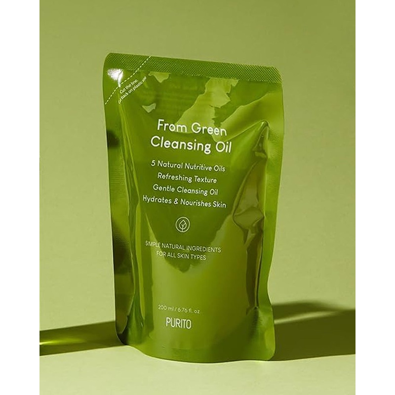 Purito SEOUL From Green Cleansing Oil Refill Pouch