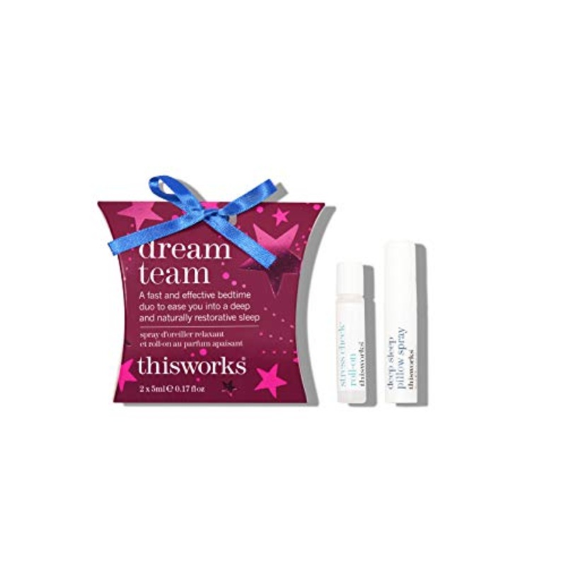 This Works Dream Team Gift Set, Includes Stress Check Roll-On and Deep Sleep Pillow Spray
