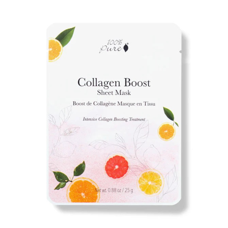 Collagen Boost Sheet Mask 25g – 100% Pure