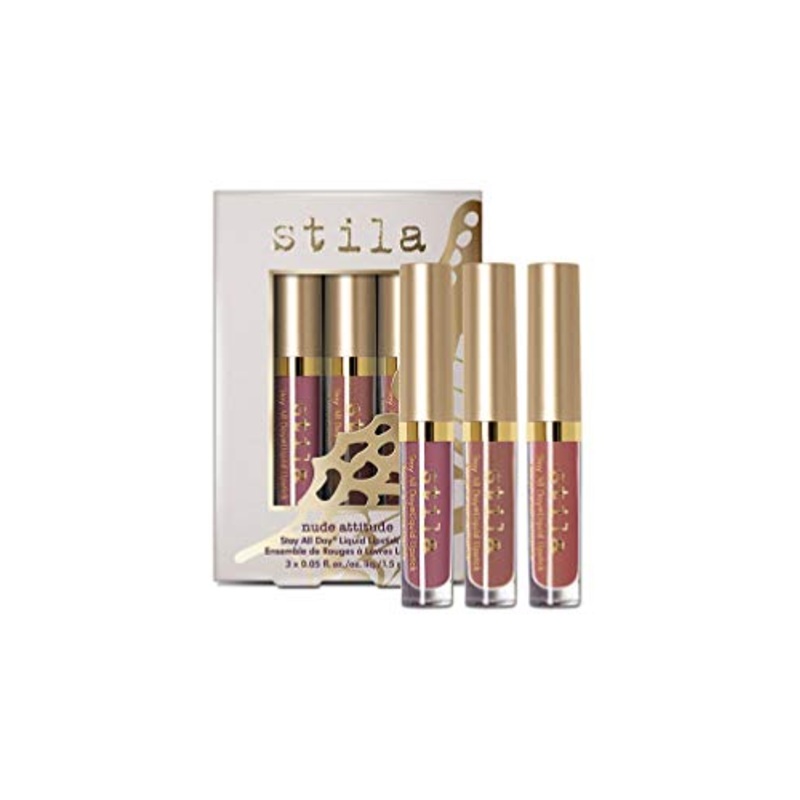 Stila Nude Attitude Stay All Day Liquid Lipstick Set – 3Pc