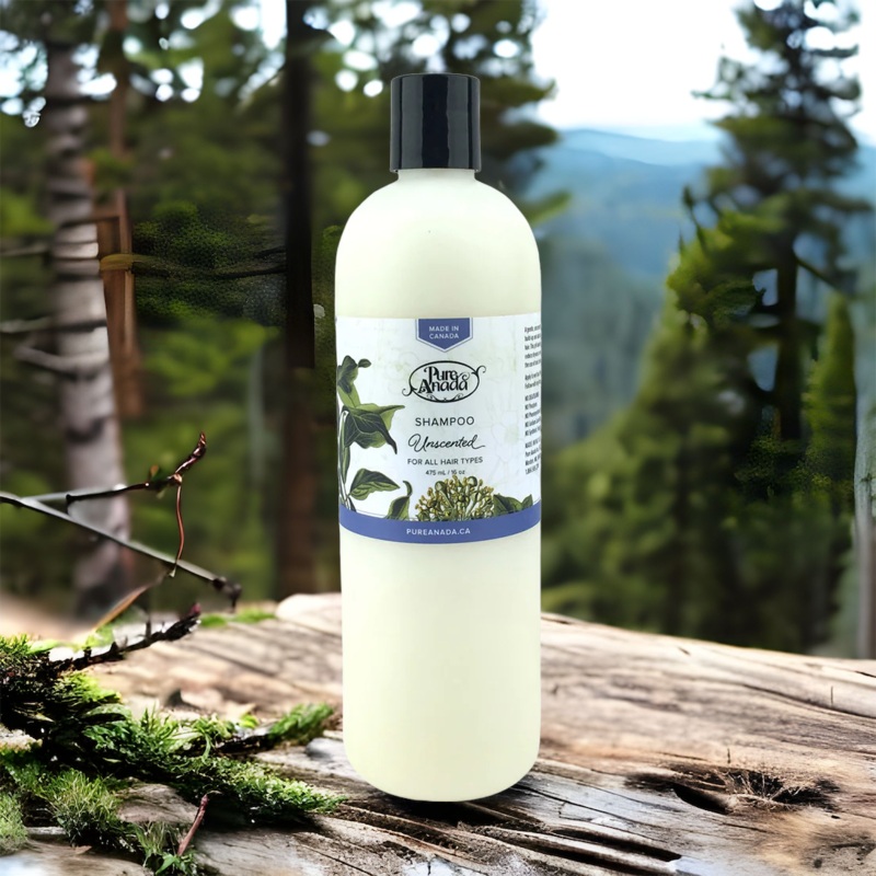 Unscented Natural Shampoo – Pure Anada 475ml