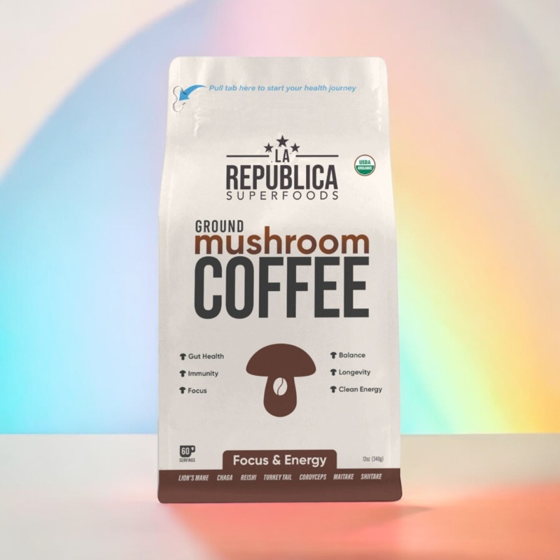 Brazilian Ground Mushroom Coffee – La Republica