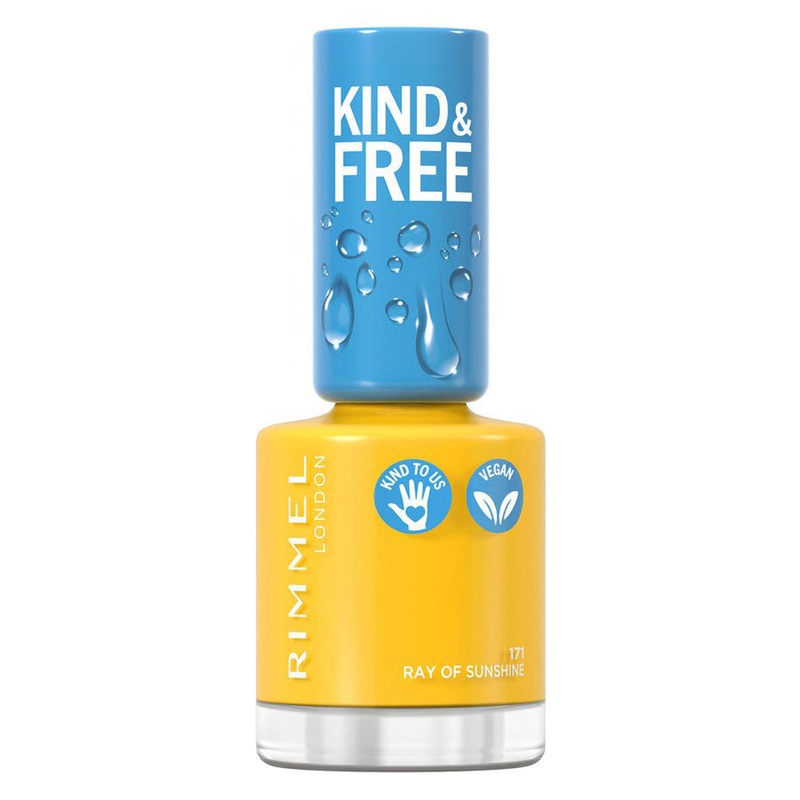 Rimmel London Kind & Free Nail Polish 171 Ray Of Sunshine