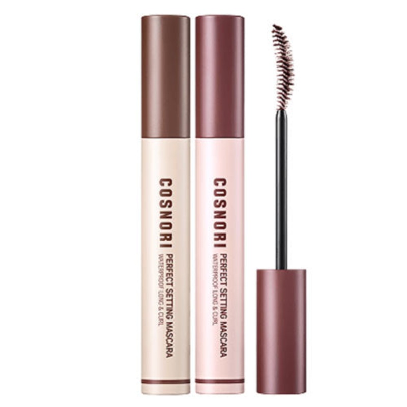COSNORI Perfect Setting Waterproof Mascara Long&Curl 7ml #Cozy Brown