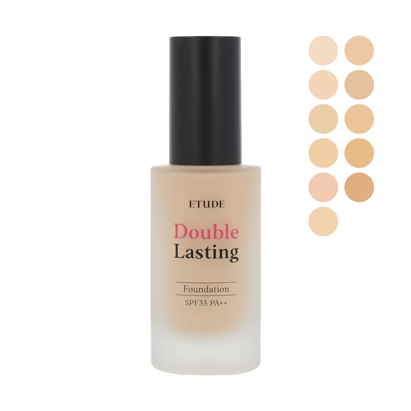 ETUDE Double Lasting Foundation New SPF35 PA++ 30g (11 shades) #17C1 Light Vanilla