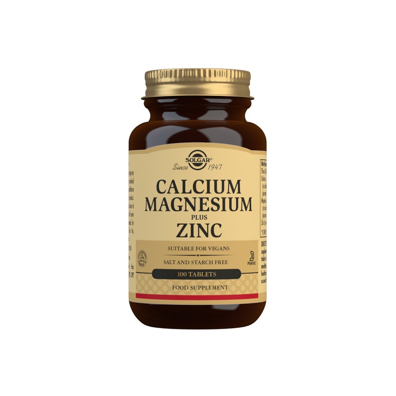 Calcium Magnesium Plus Zinc 100 tablets