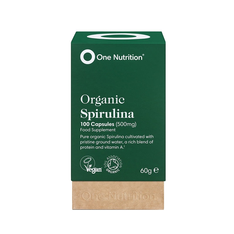 Spirulina Vegecaps (500mg) 100 capsules