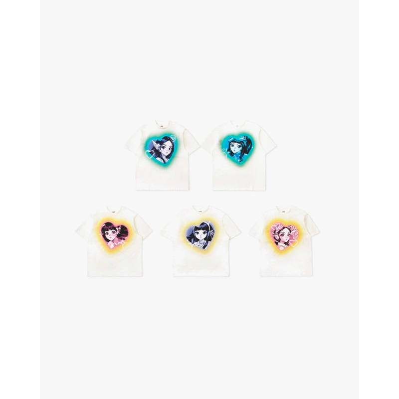 NewJeans GET UP SHORT SLEEVE T-SHIRT MINJI