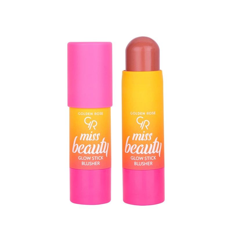 Golden Rose Miss Beauty Glow Stick Blusher 01 Peach Flash