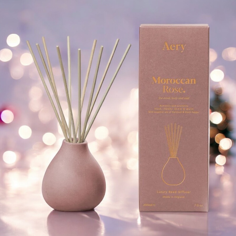 Moroccan Rose Reed Diffuser – Aery Living