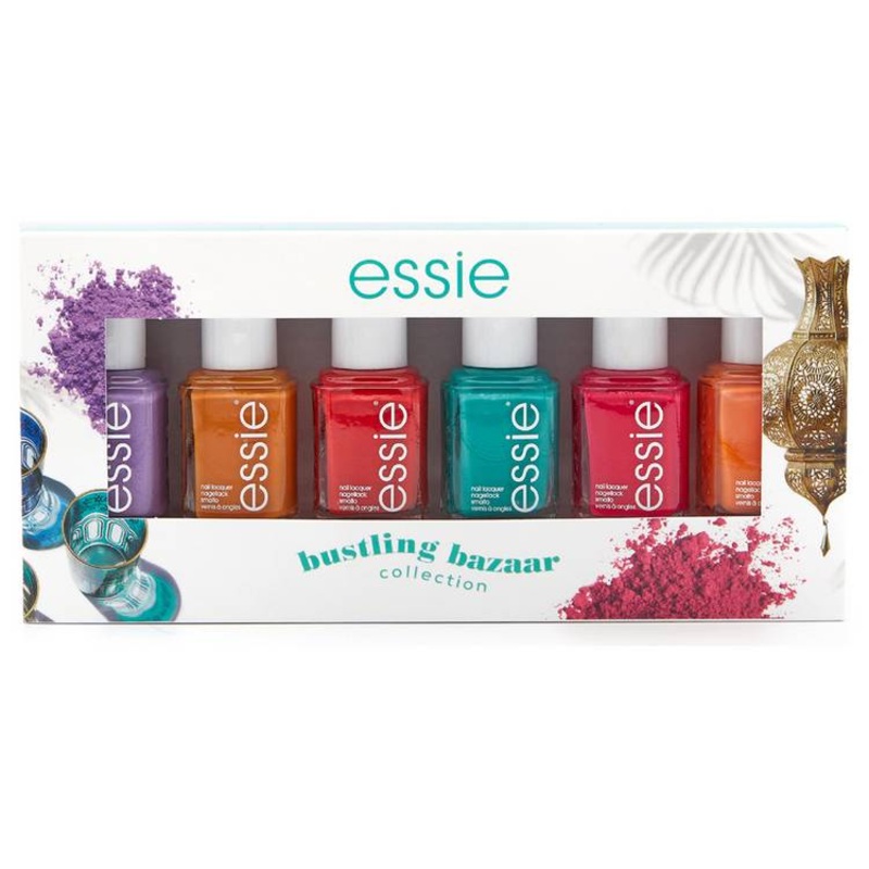Essie Bustling Bazaar Collection Nail Polish Set of 6 Nail Polishes