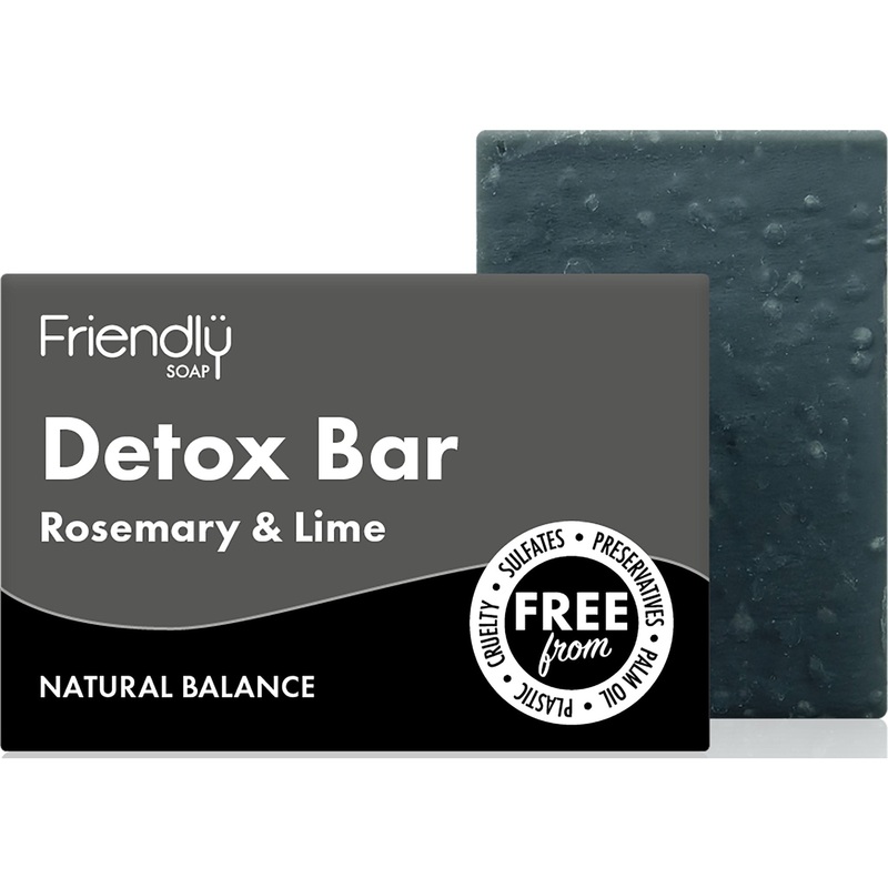 Detox Bar | Activated Charcoal – Rosemary & Lime