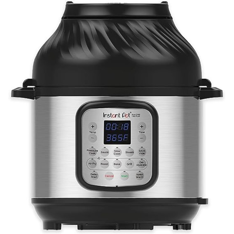 Instant Pot Dup Crisp and Air Fryer – Multi Use Pressure Cooker & Air Fryer – 11 in 1 Function!