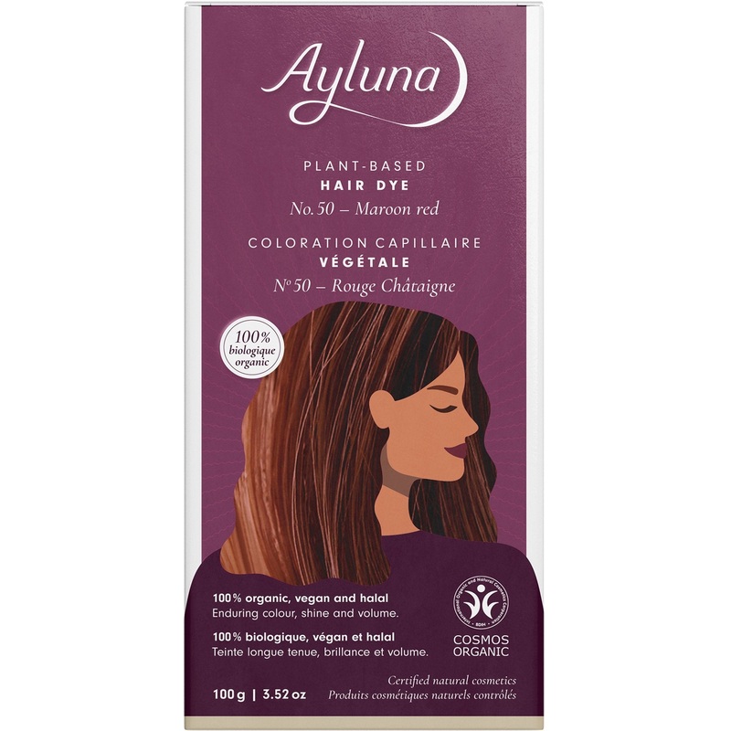 Plant-based Hair Dye | Maroon Red