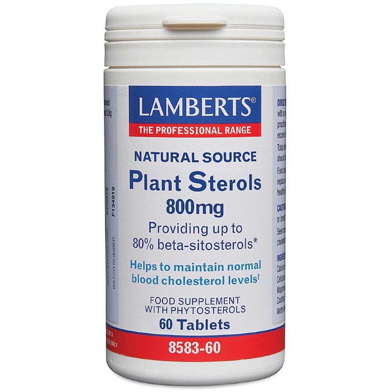 Plant Sterols 800mg 60 tablets